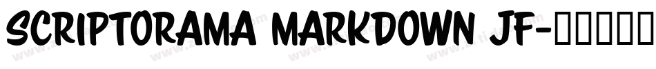 Scriptorama Markdown JF字体转换